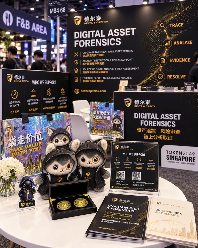 Our booth & materials