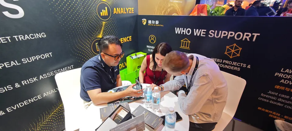 Booth conversations