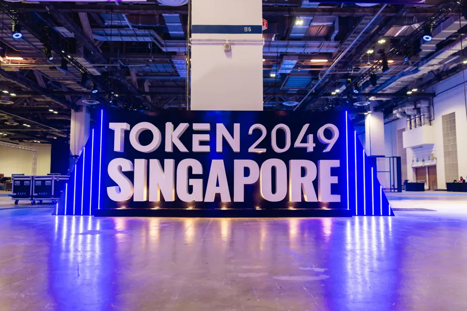TOKEN2049 at the venue