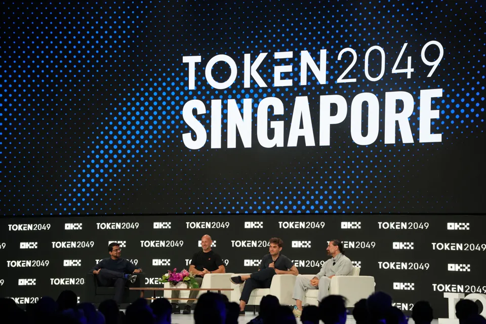 A panel at the event